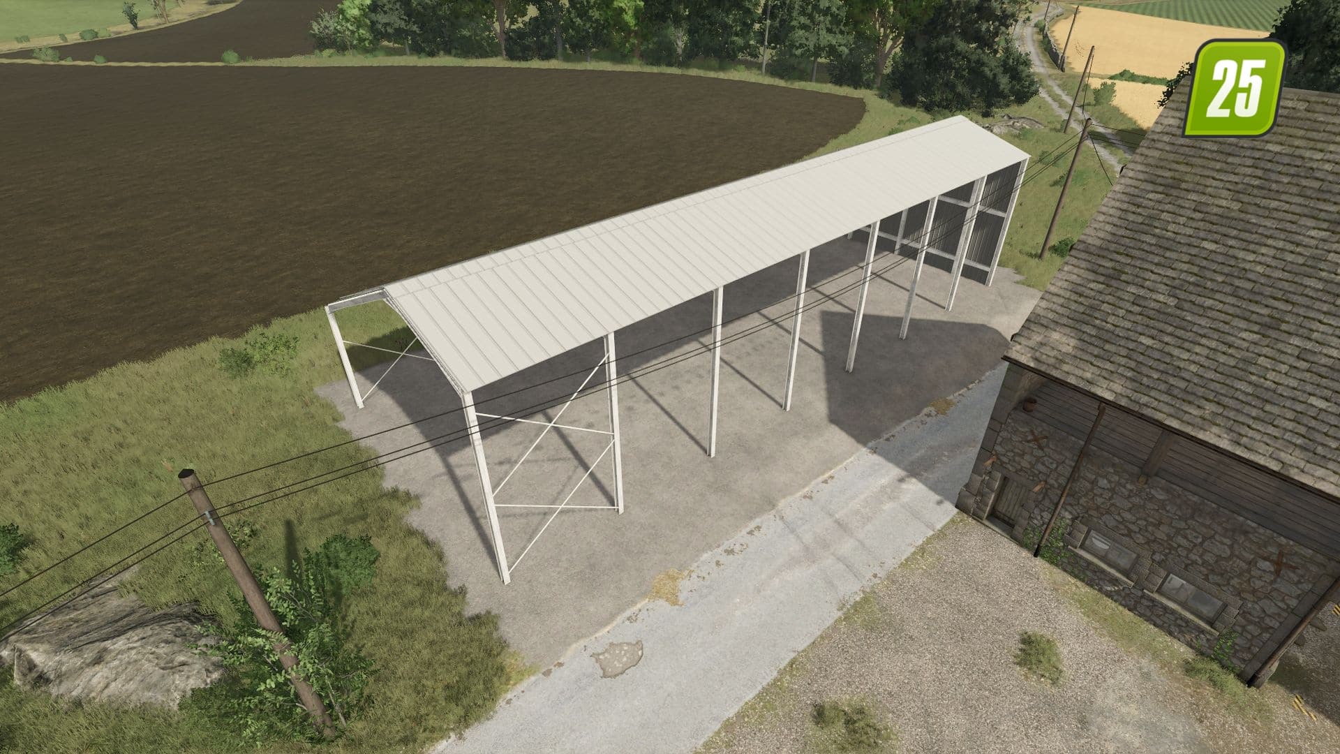 Landwirtschaftlicher Schuppen aus Metall5 (1)