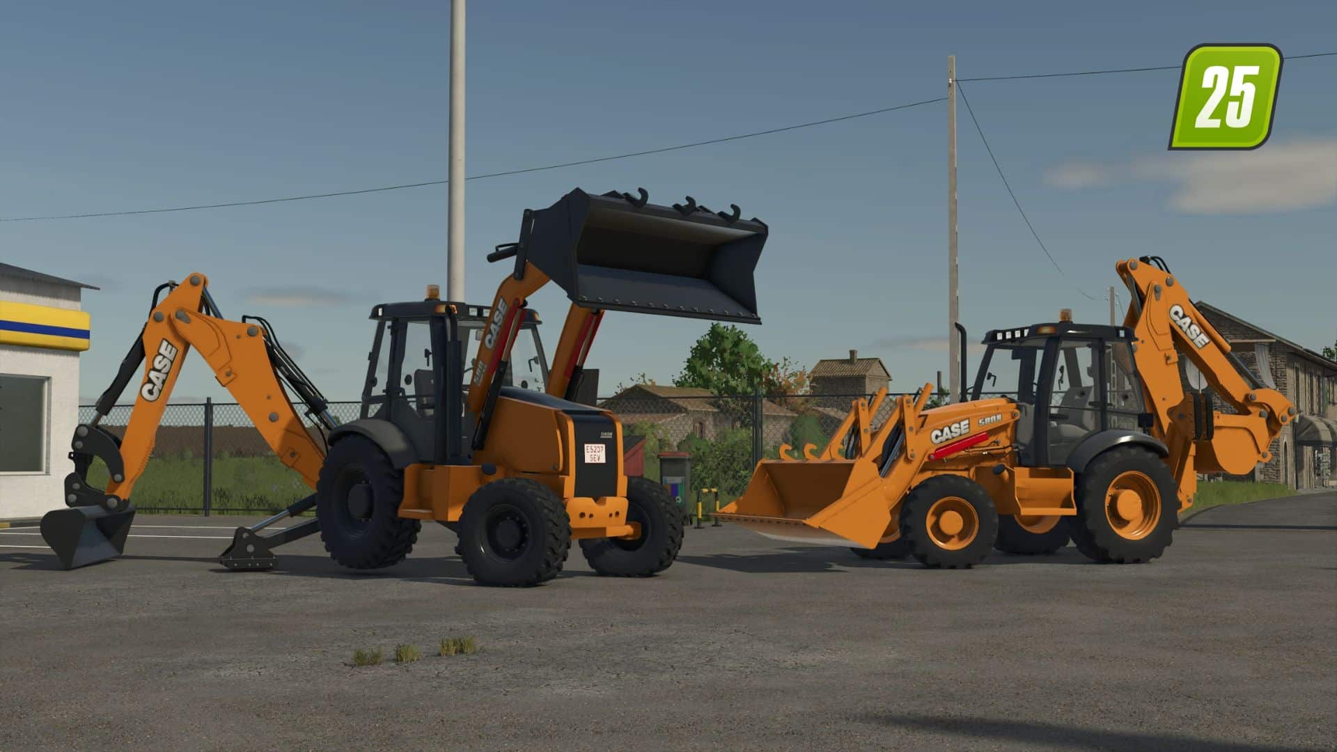 Case 580N und 580 Super N Baggerlader Case 580N und 580 Super N Baggerlader