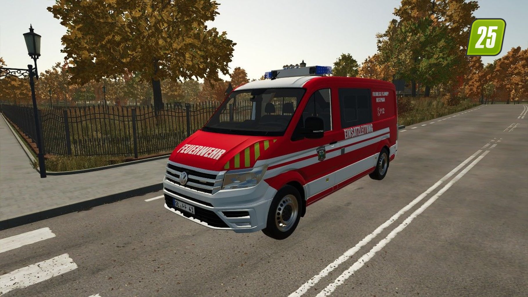 Volkswagen Crafter ELW1 FFW Westerrade Volkswagen Crafter ELW1 FFW Westerrade